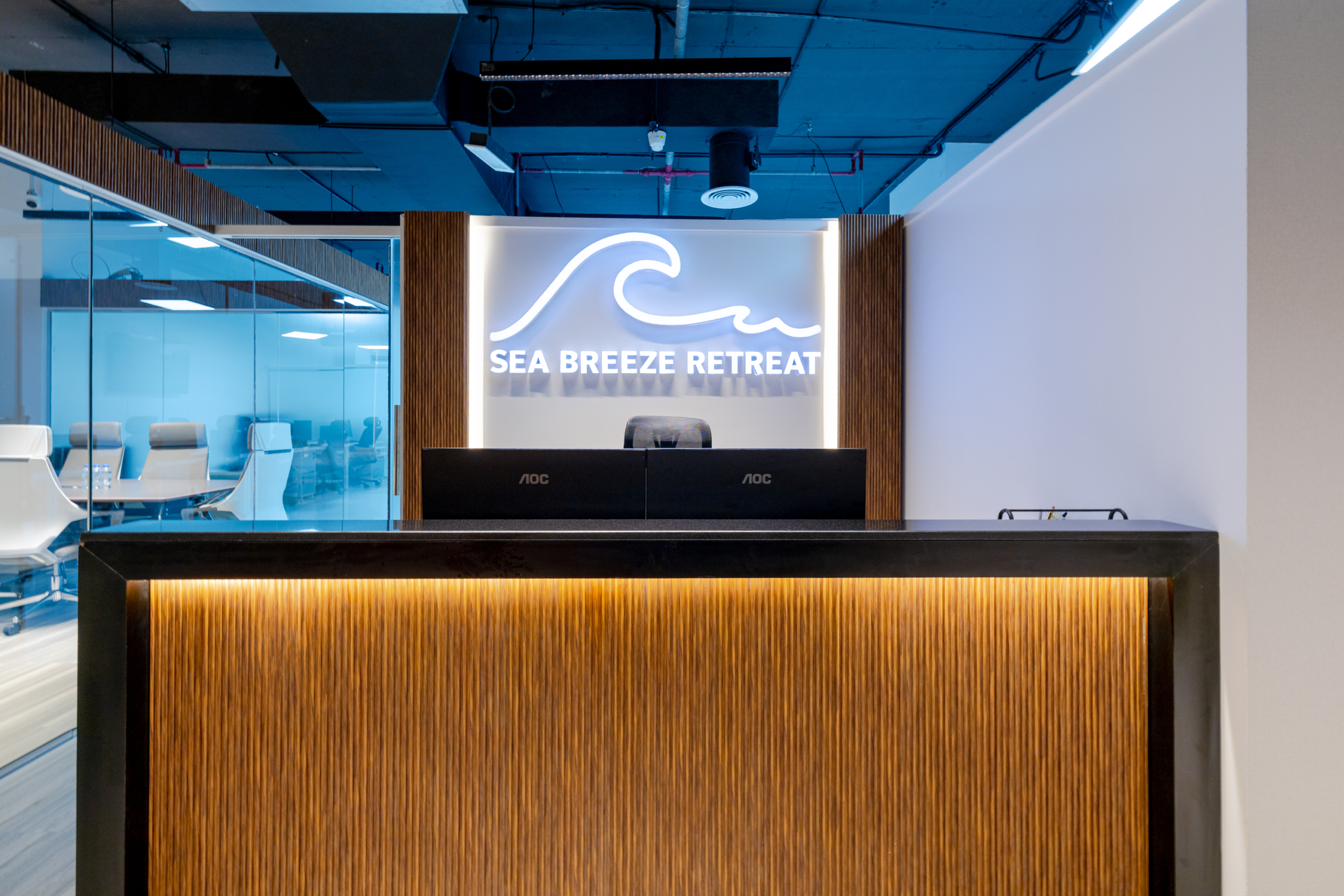 A photo of the Seabreeze Retreat Office